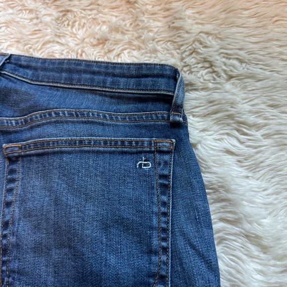 NWT Rag & Bone Dre Low Rise Boyfriend Raw Hem Jeans - Size 25 - Picture 8 of 9